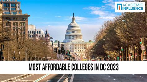 cheap colleges in dc area